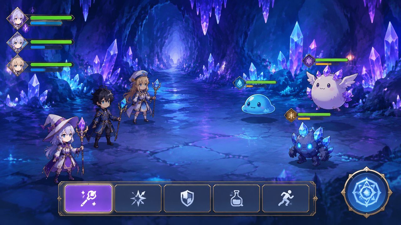 魔法师露娜 玩法展示 演示图 1